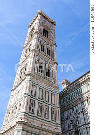 Belfry of Giotto, historical center of Florence, Italy Belfry of Giotto, historical center of Florence, Italy 11045693