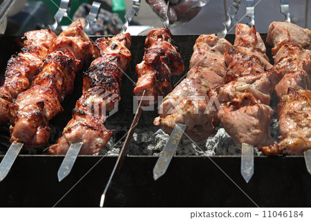 The Caucasian shish kebab 11046184
