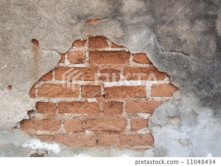 Old weathered brick wall 11048434