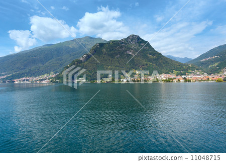 Lake Como (Italy) view from ship 11048715