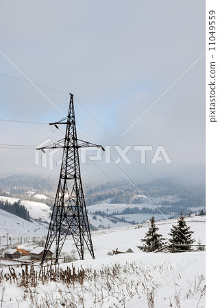 Mountain and electricity Mountain and electricity 11049559