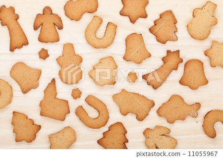 Various gingerbread cookies Various gingerbread cookies 11055967