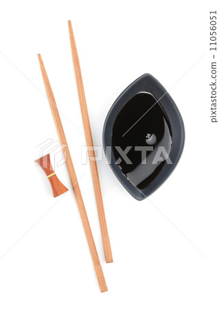 Sushi chopsticks and soy sauce Sushi chopsticks and soy sauce 11056051