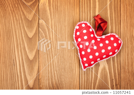 Red Valentine's day heart toy 11057241