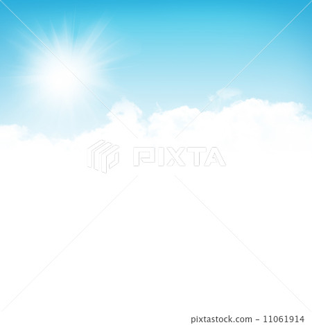 Blue sunny sky Blue sunny sky 11061914