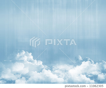 Blue sky above clouds 11062305