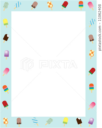Ice candy frame vertical 11062408