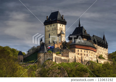 Karlstejn - famous gothic castle 11063192