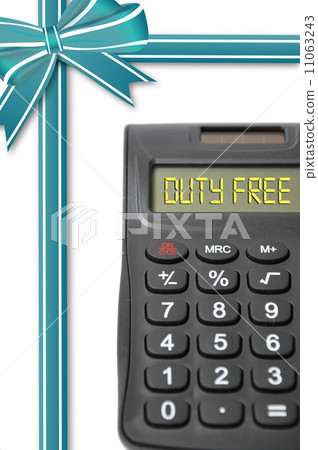 Abstract duty free gift 11063243