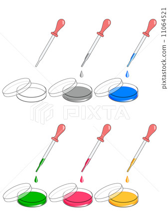 注射器和培養皿 11064521
