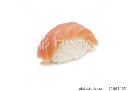 Japanese rolls in a restaurant with fish and vegetables 11065465