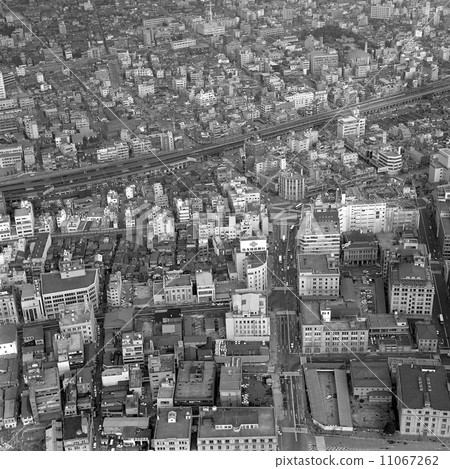 1972年空中拍攝元町站區 11067262