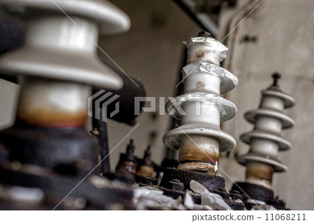 Damaged electric pylons 11068211