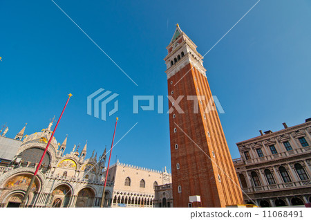 Venice Italy Saint Marco square view Venice Italy Saint Marco square view 11068491