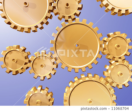 Cogs and gears 11068704