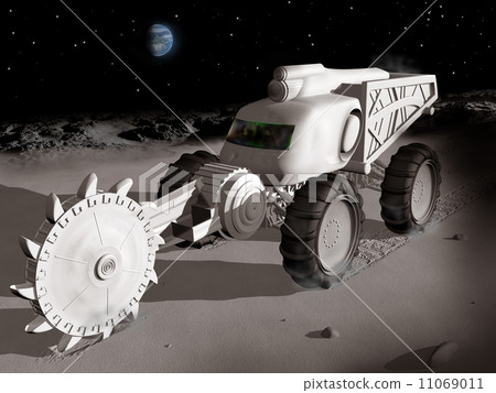 Mining on the moon Mining on the moon 11069011