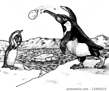 Penguin Snowball Fight Penguin Snowball Fight 11069233