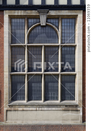 Ornate leaded window Ornate leaded window 11069359