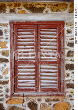 Shuttered window Shuttered window 11069365
