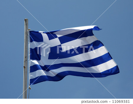 Greek flag 11069381