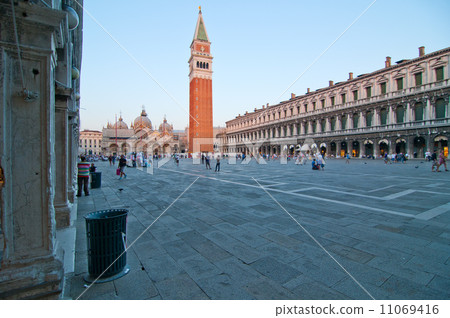 Venice Italy Saint Marco square view Venice Italy Saint Marco square view 11069416