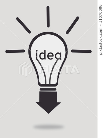 idea Light bulb icon idea Light bulb icon 11070096