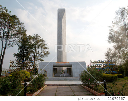Khao kho memorial,in Phetchabun   Thailand 11070667