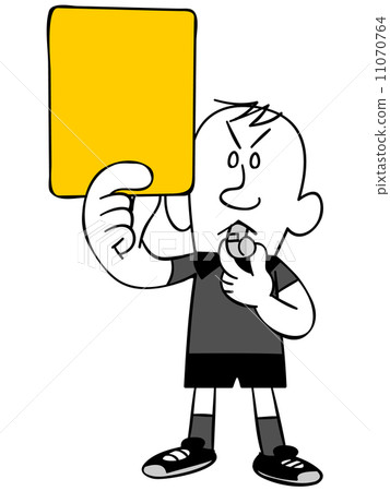 Judgment to give out yellow card 11070764