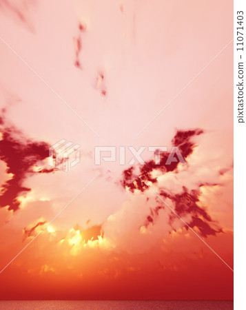 Wind and clouds with the sea 11071403