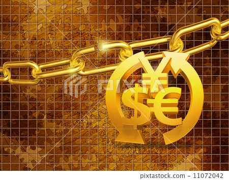 貨幣和外匯鏈/日元,美元,歐元 貨幣和外匯鏈/日元,美元,歐元 11072042
