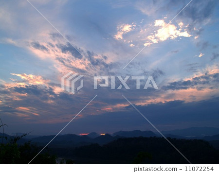 different colorful sky clouds set different colorful sky clouds set 11072254