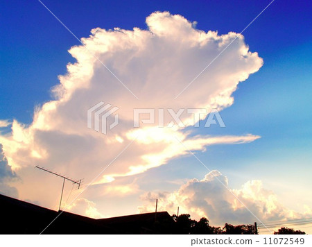 different colorful sky clouds set different colorful sky clouds set 11072549