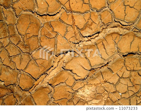 Dry land  Cracked soil background 11073233