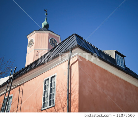 Fragment of town hall building. Porvoo, Finland 11075500