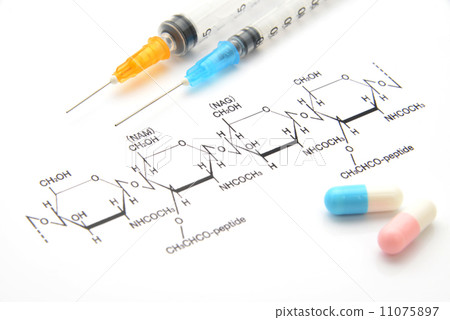 Medical image - Chemical formula and medical supplies 11075897