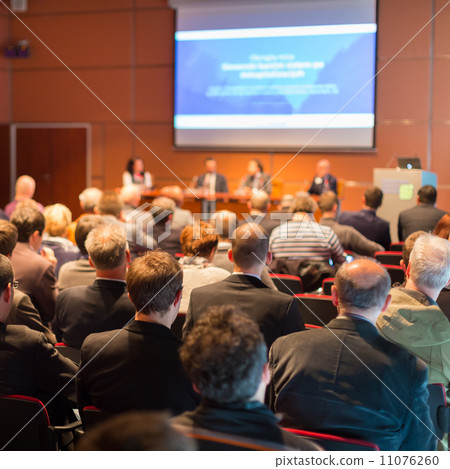 Audience at the conference hall. 11076260