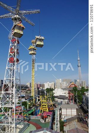 淺草花屋敷和東京晴空塔（東京都台東區） 11078691