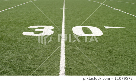 Football Field Thirty 11079572
