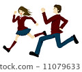 跑步的學生 11079633