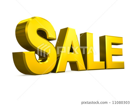 Sale word on white background 11080303