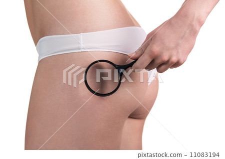 Woman Checking Cellulite 11083194