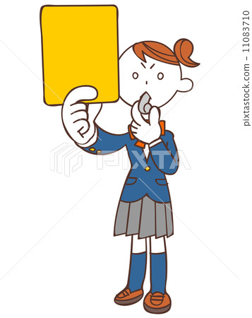 發行黃牌的女學生 11083710