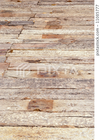 wooden floor in sunlight 11085777