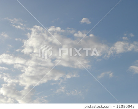 Tsui Sunset The cloud spreading with the blue sky 11086042