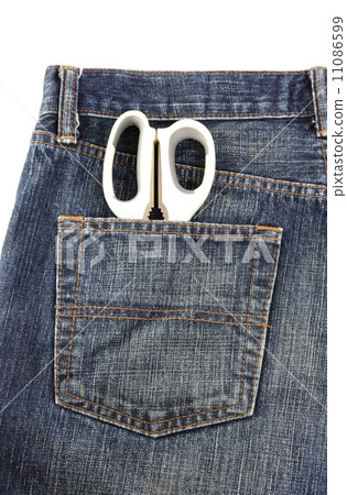 Jeans with scissors 11086599