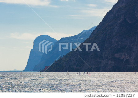 View Over Lake Garda in Italy View Over Lake Garda in Italy 11087227