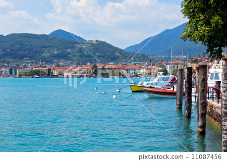 View Over Lake Garda and Salo town View Over Lake Garda and Salo town 11087456
