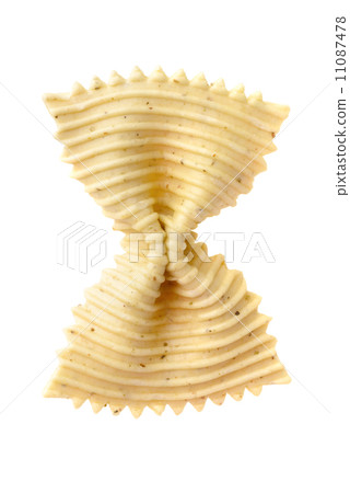 Uncooked farfalle pasta Uncooked farfalle pasta 11087478