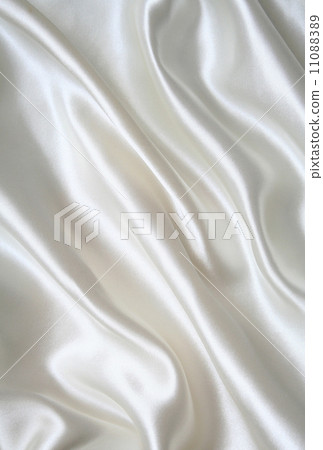 Smooth elegant white silk as background Smooth elegant white silk as background 11088389