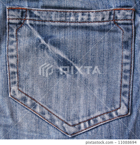 Blue jeans fabric as background 11088694
